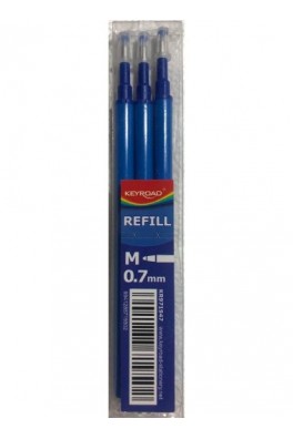 Ανταλλακτικό Στυλό Gel Keyroad Ball μπλε 0.7
